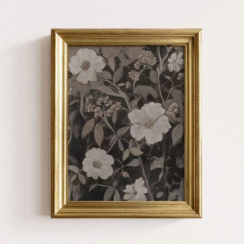 Heirloom Faded Garden Art Print